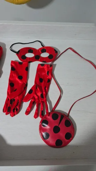 Disfraz Ladybug niña y complementos