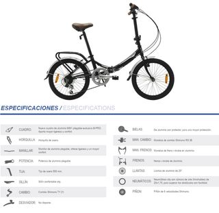 Bicicleta plegable