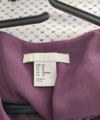 Vestido morado largo SOLO ENVIO