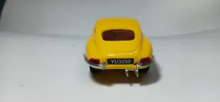 Scalextric jaguar E Amarillo Exin Replica Iberslot
