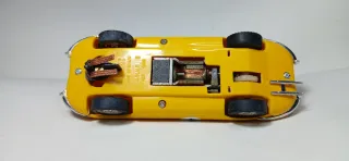 Scalextric jaguar E Amarillo Exin Replica Iberslot