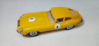 Scalextric jaguar E Amarillo Exin Replica Iberslot
