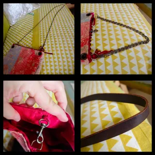 Lote bolsos y bisutería