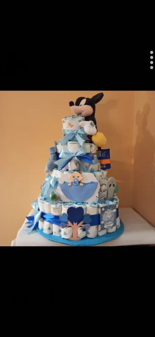 Tartas de pañales personalizadas