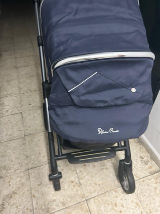 Carrito de bebé negro Silverr crosh