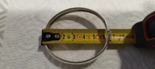 Pulsera caña de plata