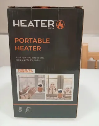 Calefactor Portátil NUEVO con termostato
