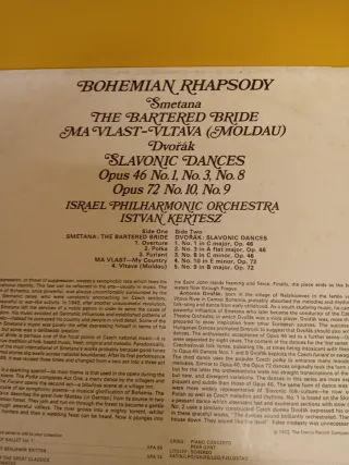 Vinilo Clásico: Vltava, Bohemian Rhapsody