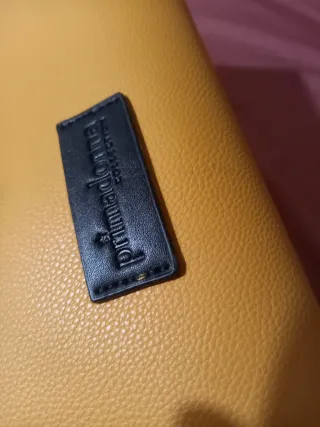 Borsa tote bag grande color ocra