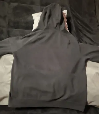 Sudadera NIKE con capucha negra para hombre