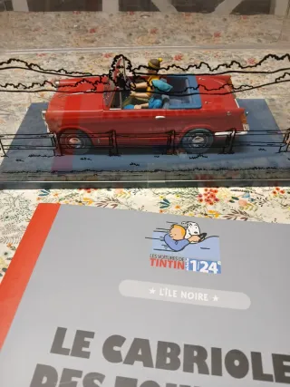 Coche Tintin 1/24 Le Cabriolet des Touristes