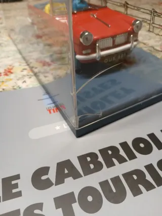Coche Tintin 1/24 Le Cabriolet des Touristes