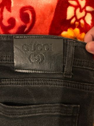 Jeans Gucci Neri Taglia 36