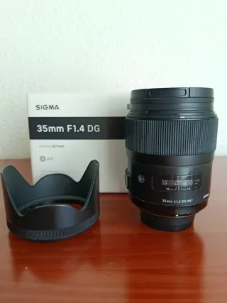 Objetivo Sigma Art 35mm F1.4 DG para NIKON.