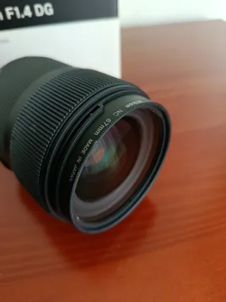 Objetivo Sigma Art 35mm F1.4 DG para NIKON.