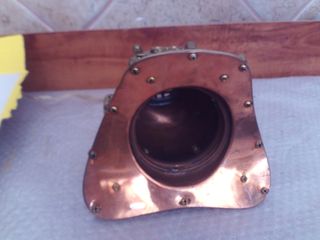 Antigua escafandra buzo latón 17cm