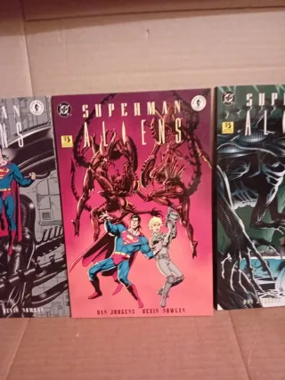 SUPERMAN VS ALIENS COMPLETA