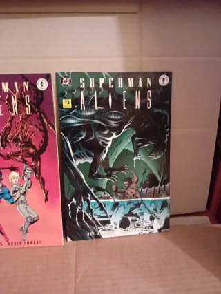 SUPERMAN VS ALIENS COMPLETA