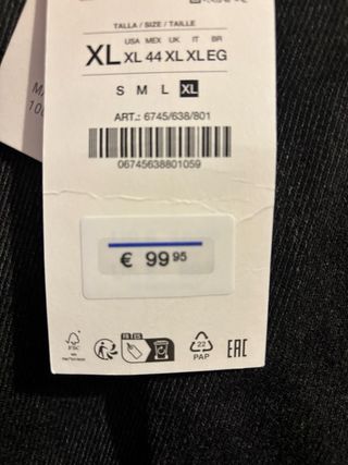 Giacca Zara uomo grigia