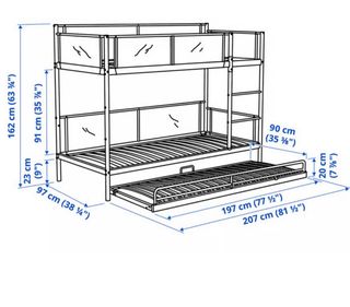 Litera metálica IKEA
