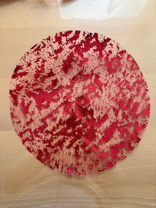 Tovagliette rosse per Natale/San Valentino