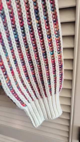 Jersey Desigual punto multicolor rayas