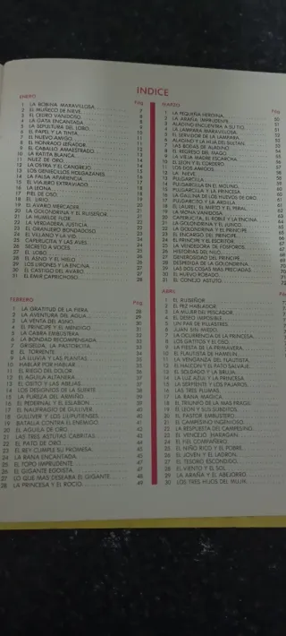 Libro infantil vintage “Un cuento para cada día”