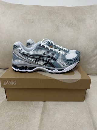 Asics Gel Kayano 14 White Fjord Grey taglia 44