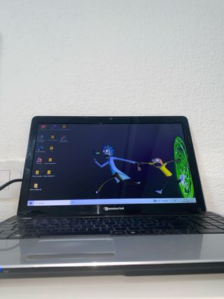 Packard Bell Portátil Negro/Plateado