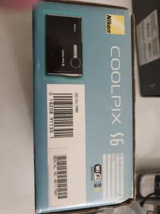 Cámara Nikon COOLPIX S6 Negra/Plateada