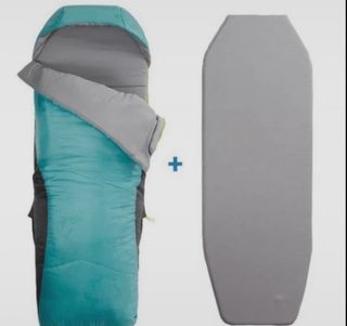 Saco de dormir Quechua + colchoneta