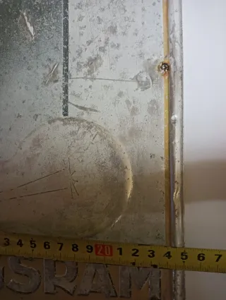 Cartel antiguo Tungsram