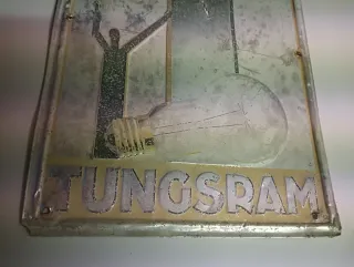 Cartel antiguo Tungsram