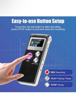 Grabadora de Voz Digital OFFCUP 64GB