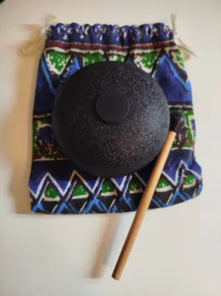 Steel Tongue Drum Mini Handpan Tamburo Meditazione