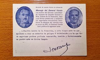 Lote 4 Postales Guerra Liberación Varela