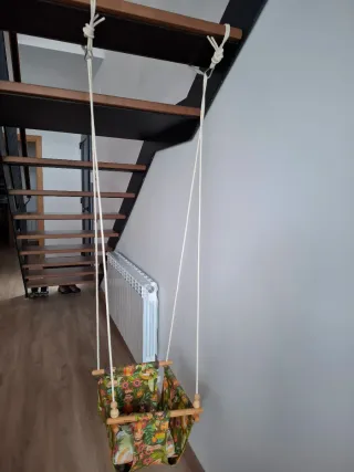 Columpio infantil tela estampado