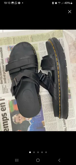 Sandalias Dr. Martens Negras