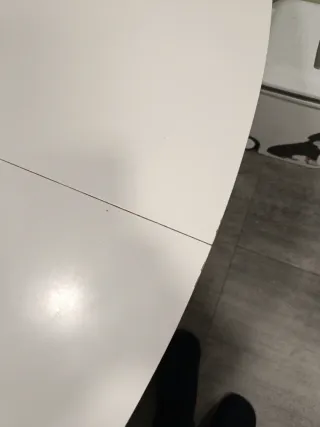 Mesa ovalada cocina/comedor 140x90 cm