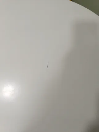 Mesa ovalada cocina/comedor 140x90 cm