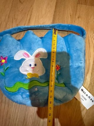 Bolso infantil conejito MAX & SAX azul