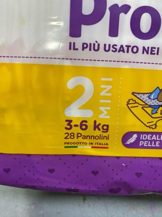 Pampers Progressi Tamanho 2 (3-6kg) - 28 Unidades