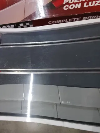 Scalextric Puente Completo con Luz NUEVO PRECINTAD