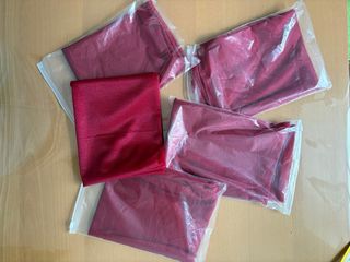 Runner da tavola rosso