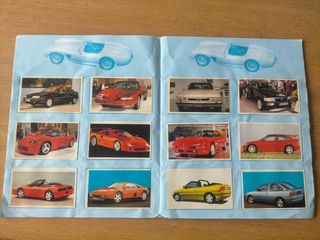 Álbum Cromos Antiguo "El Mundo del Coche"