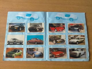 Álbum Cromos Antiguo "El Mundo del Coche"