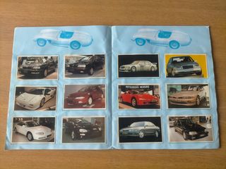 Álbum Cromos Antiguo "El Mundo del Coche"