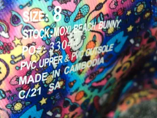 Moxi Beach Bunny 8 (40) Pattini Giallo