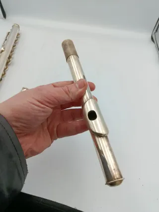 ANTIGUA FLAUTA TRAVESERA. H. LEBON.