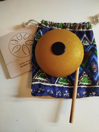 Handpan tamburo meditazione steel tongue mini drum
